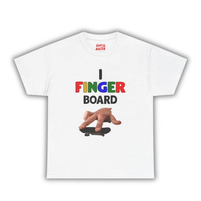 I Finger Board Couple's Shirt