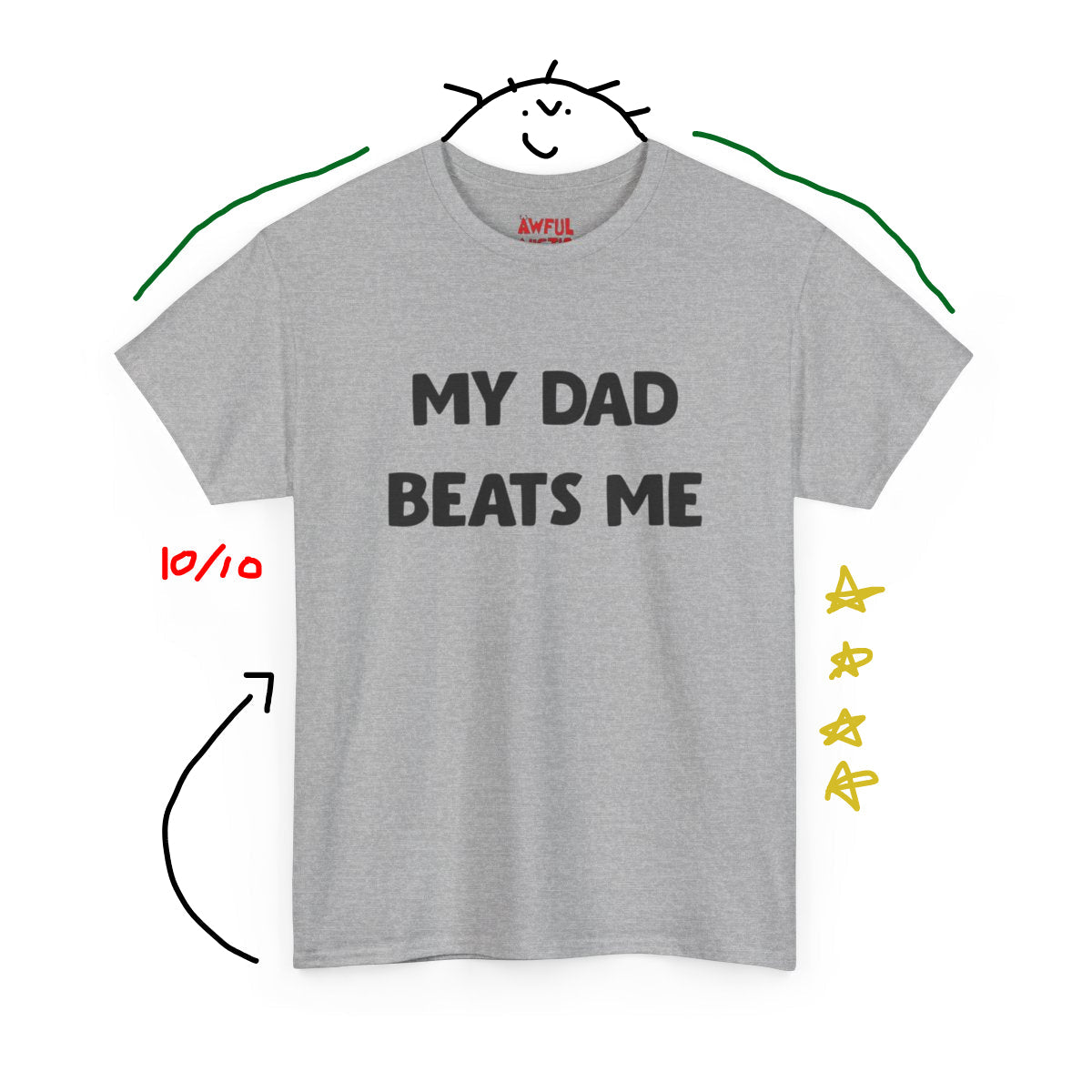 My Dad Beats Me Off